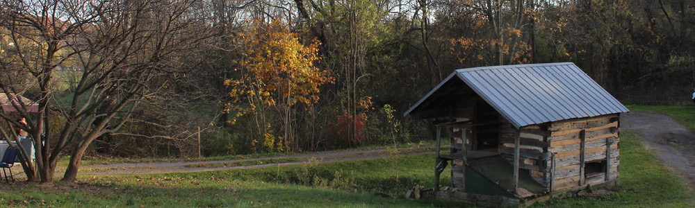 Azul Acres has natural water resources to its spring house on the farm to water farm-to-table produce and livestock.